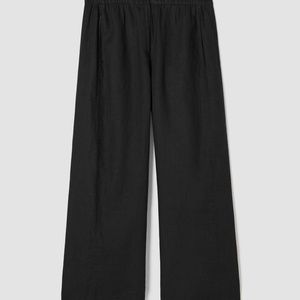 EILEEN FISHER Organic Linen Wide Leg Pant LP
